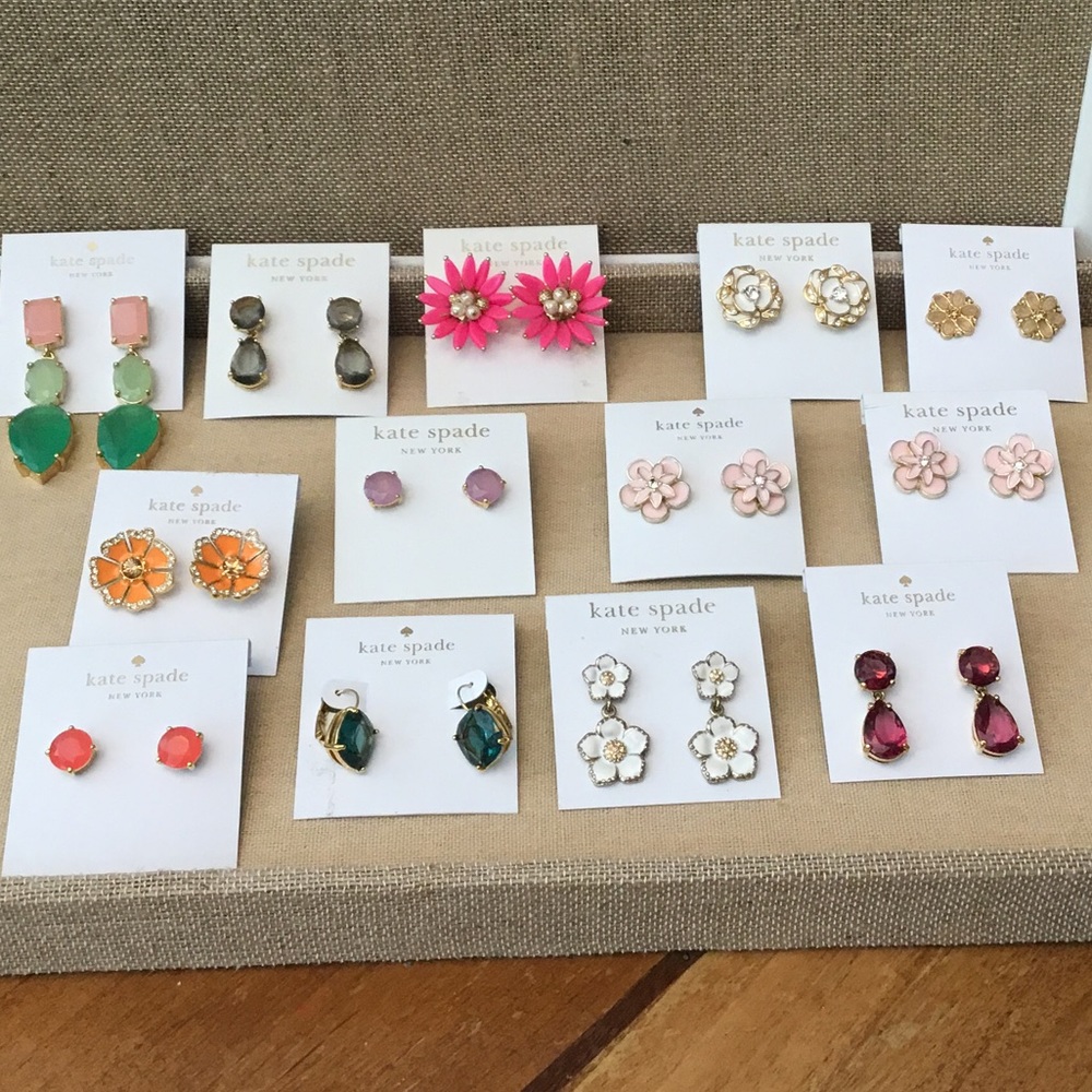 Lot of 13 kate spade Earrings